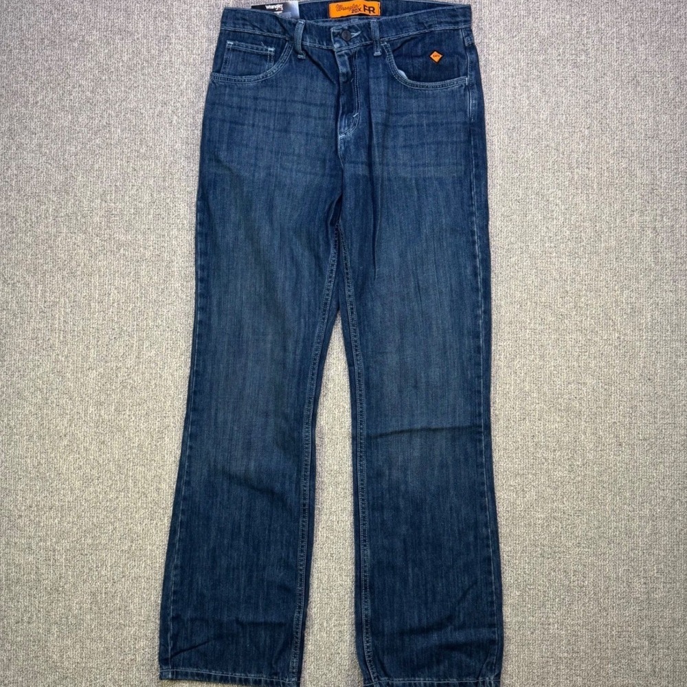 Wrangler FR CAT2 Flame Resistant Boot Cut Jeans 32x32 Workwear NWT